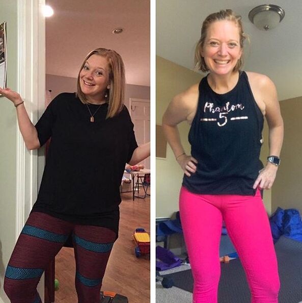How Inez from Vitoria lost weight, thanks to KETO Complete, photos before and after using the capsules