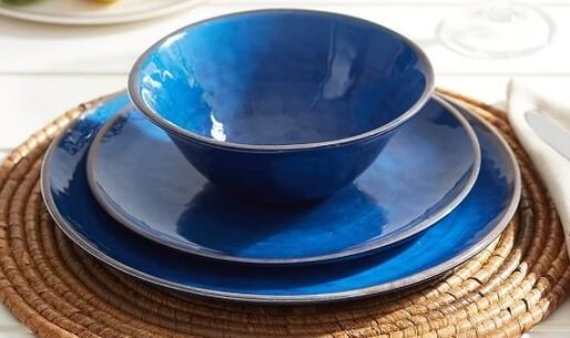 blue dishes for weight loss