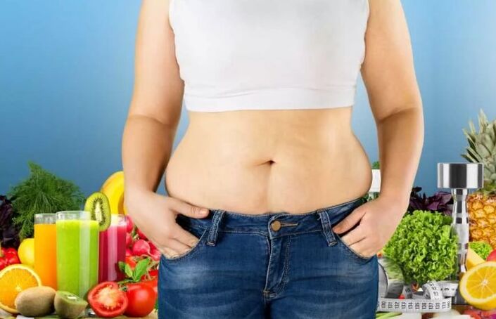 To weight loss