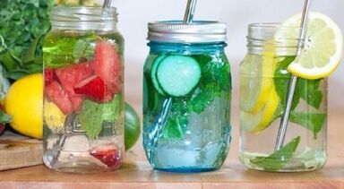 sample diet menu to drink for 7 days